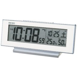 【ギフト対応無料】セイコー 電波目覚まし時計 (SQ324W) ※送料無料(北海道・沖縄は除く)