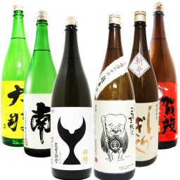 ★送料無料★当店オススメ！人気の辛口日本酒 1.8L×6本セット ( 土佐しらぎく + 酔鯨 + 賀茂金秀 + 南 + こなき純米 + 大那 ) 【 7770 】【 日本酒 】【 要冷蔵 】