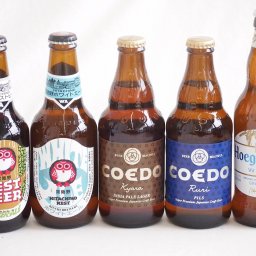 地域が生んだクラフトビール5本セット(コエド ルリalc5.5％(埼玉県) コエド キャラalc5％(埼玉県) 常陸野 アンバーエールalc6％(茨城県) 常陸野 ホワイトエールalc5.5％(茨城県) ヒューガルデンホワイトalc5％(韓国)) 333