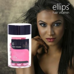 (プロケラチン ) エリップス プロケラチンコンプレックス ヘアビタミン トリートメント 50粒 ボトル　HAIR REPAIR  ヘアリペアー （ピンク）単品 正規品