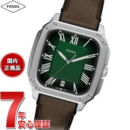 フォッシル FOSSIL 腕時計 メンズ CROSBY 三針 ブラウン レザーウォッチ FS6150【2025 新作】