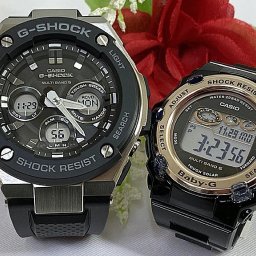 カシオ 恋人たちのGショック ペアウォッチ G-SHOCK GST-W300-1AJF BGR-3003U-1JF ソーラー電波 送料無料 国内正規品 記念日 誕生日 プレゼント お揃い ブラック 黒 お祝い 結婚 婚約 20代 30代 40代 50代 カップル 夫婦