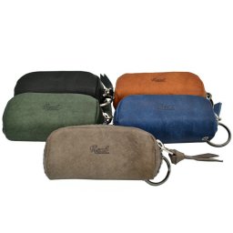 Real レアル イタリーレザーマルゴー ラウンドファスナー キーケース  紺 黒 グレー 緑 キャメル NAVY BLACK GRAY GREEN CAMEL ギフト メンズ 高級 本革 おしゃれ プレゼント クリスマス バレンタイン 父の日 日本製【送料無料】