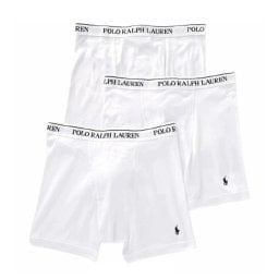 ポロ ラルフローレン POLO Ralph Lauren 肌着 ミドル ボクサーパンツ 3枚セット お買い得 パック 下着 Cotton Classic Fit NCBBP3 WHD メンズ ホワイト