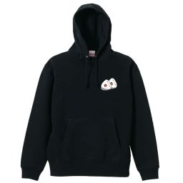 バスケ パーカー プルオーバー メンズ レディース ジュニア 練習着 裏パイル おもしろ 名入れ スウェット おしゃれ キッズ 大きいサイズ 文字入れ無料 「バスケットボール in おにぎり」 アートワークスコウベ 【送料無料】