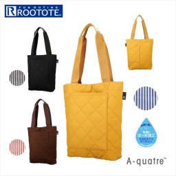 ルートート トートバッグ 通販 レディース メンズ A4 縦型 通学 通勤 おしゃれ 大人 かわいい 軽量 軽い 肩掛け 撥水 はっ水 キルティング DIA-quilt A-quatre アーキャトル ROOTOTE SN.A4.ダイヤキルト-C
