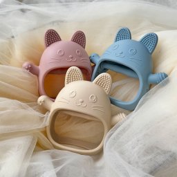 シリコン歯固め キャットグローブ  | 誕生日プレゼント 0歳 おもちゃ 子供 男の子 女の子 誕生日 プレゼント 出産祝い クリスマスプレゼント