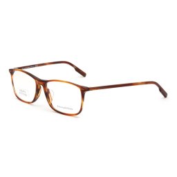 ゼニア ZEGNA エルメネジルド・ゼニア メガネ 眼鏡 フレームのみ EZ5236-F/V 052 57 アイウェア アジアンフィット スクエア メンズ レディース ユニセックス ハバナ+シルバー
