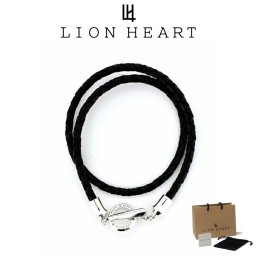 ライオンハート ブレスレット メンズ フェザー ブレスレット レザーコード SV925 LH-01BR0441 LION HEART クリスマス 誕生日 プレゼント ギフト 彼氏 ブランド 人気 ランキング
