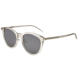 イヴサンローラン(サンローラン) Yves Saint Laurent サングラス アジアンフィット SL488K-004 アイウェア UVカット メンズ レディース ベージュ+シルバー