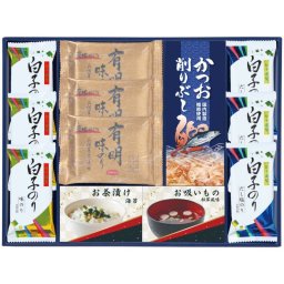 【ギフト対応無料】味之庵 白子のり&永谷園 (6434-40) ※送料無料(北海道・沖縄は除く)