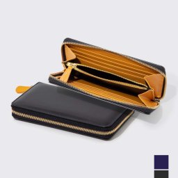エッティンガー ETTINGER BH2051EJ 長財布 Large Zip-Around Purse - Metal Zip メンズ 財布 ブライドルレザー 本革 ロングウォレット 小銭入れ ラウンドファスナー ロゴ シンプル プレゼント おしゃれ ギフト お祝い 記念 ブラック