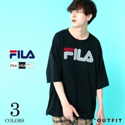 FILA フィラ メンズ メッシュロゴTシャツ レディース Tシャツ 高校生 中学生 小学生 スポーツブランド 女の子 かっこいい かわいい おしゃれ ロゴ ドローコード 半袖 変形 ブランド tシャツ キッズ カジュアル ペア お揃い ギフト 敬老の日 プレゼント ギフト