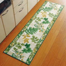 東レ セべリス 南洋柄 キッチンマット ロング 50×240cm 日本製　送料無料