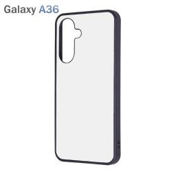 GalaxyA36 5G ケース ホワイト くすみカラー マット さらさら質感 耐衝撃 スマホ カバー エアクッション ハイブリッド Galaxy A36 5G ギャラクシー SC-54F maru RT-GA36K6TB-MW