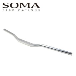 【自転車好きなあの人へ】国内正規品 SOMA ソーマ ドリームバー シルバー ハンドルバー 幅780mm ライズ25mm バックスウィープ20度 S39HDL02605 お取り寄せ