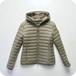 セイブ ザ ダック SAVE THE DUCK DAISY D33620W GIGA ダウンジャケット D33620W-40021-ELEPHANTGREY-3 レディース ジャケット
