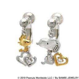 スヌーピー SNOOPY シルバー イヤリング 20代 30代 彼女 レディース 女性 誕生日プレゼント 記念日 ギフトラッピング   送料無料