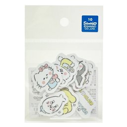 ほわころくらぶ × サンリキャラクターズ フレークシール 文具 Sanrio 日本製