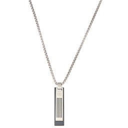 トミーヒルフィガー Tommy Hilfiger アクセサリー ネックレス ペンダント 2790350 anth00039m メンズ DOUBLE DOG TAG  シルバー系