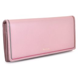 ポールスミス 財布 長財布 ダスティピンク Paul Smith bpw085-24 レディース 婦人 ギフト 定番 彼氏 彼女 プレゼント
