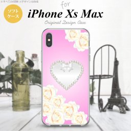 iPhoneXsMax iPhone XS Max スマホケース ソフトケース ハート D ピンク メンズ レディース nk-ixm-tp234