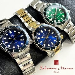 流通限定 プレミアムモデル サルバトーレマーラ メンズ 父の日 腕時計 手表 10気圧防水 ステンレス 機械式腕時計 自動巻き メンズ腕時計 男性用腕時計 誕生日 プレゼント 男性 父 夫 彼氏 入社祝い 入学祝い 卒業祝い 退職祝い 記念日 ギフト 国内正規品 成人 卒業 入学