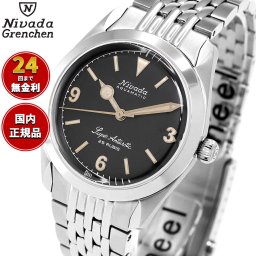 ニバダ グレンヒェン NIVADA GRENCHEN スーパーアンタークティック 3.6.9 ブラック ライスブレスレット 32032A04 腕時計 メンズ 自動巻き ANTARCTIC