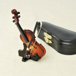ミニチュア楽器！バイオリン　9cmサイズ♪この商品はお取り寄せ商品です♪【楽器-音楽雑貨】