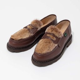 パラブーツ PARABOOT 155184 ビジネスシューズ REIMS メンズ レディース シューズ ランス ローファー レザー 革靴 本革 通勤 通学 紳士靴 プレゼント ギフト シャテーニュ 23.5～28.5cm