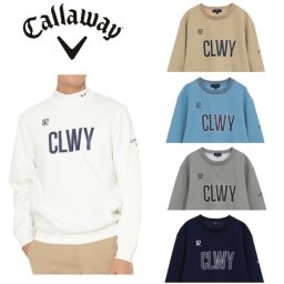 キャロウェイ ゴルフ メンズ スウェット カノコダブルニットクルーネックスウェット (MENS) Callaway Golf  C25217103 お誕生日祝い お祝い 記念品 お父さん 父の日 彼氏 男性 30代 40代 50代 60代  還暦祝い 敬老の日 人気プレゼント プレゼント