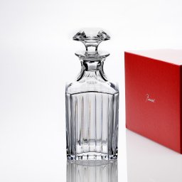 Baccarat バカラ ハーモニー デカンタ スクウェア クリア 単品 名入れ彫刻代込み 名入れ ギフト プレゼント 誕生日 記念日 開店祝 周年記念 高級 デキャンタ ウイスキー 引越祝 還暦 退職 受賞 お祝い 名前 刻印 法人記念品 正規品 紙袋付