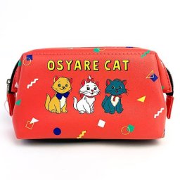 おしゃれキャット マリー ベルリオーズ トゥルーズ マリー OR ポーチ 化粧ポーチ ペンポーチ がま口 オレンジ グッズ  (MCOR)