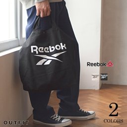 Reebok リーボック キャンバスショルダー メンズ レディース トートバッグ ブランド 大容量 通学 肩掛け 斜め掛け キッズ 大人 子供 おしゃれ かわいい かっこいい アウトドア 女の子 男の子 スポーツ 高校生   ギフト 敬老の日 プレゼント ギフト