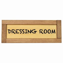 更衣室 Dressing Room 木枠付き 木製プレート Gタイプ サインプレート ドアプレート 長方形 おしゃれ かっこいい かわいい シンプル ナチュラル ブラウン トイレ 貼付タイプ 北欧風 レストラン 個人用 自宅 インテリア コーデ 商業施設 企業用 カフェ