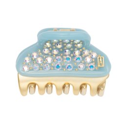 アレクサンドル ドゥ パリ ALEXANDRE DE PARIS クリップ ICC45 14339 04 OPAL SKY OR C VENDOME CLIP 4.5CM ヴァンドーム Sサイズ レディース スカイブルー系