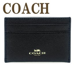 コーチ COACH レディース メンズ カードケース 名刺入れ 定期券入れ パスケース 57312IMBLK 【ネコポス】 ブランド 人気