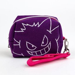 ポケットモンスター  ミニミニポーチ ゲンガー ポケモン 刺繍 小物入れ コスメケース 収納  ミニ (MCOR)
