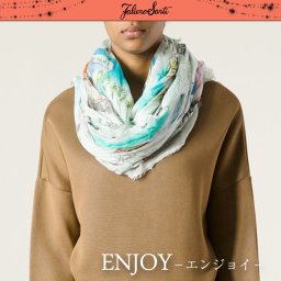 Faliero Sarti ファリエロサルティ ストール ブランド 大判ストール スカーフ ENJOY エンジョイ