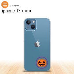 iPhone13mini iPhone13 mini ケース ソフトケース ハロウィン カボチャポイント クリア iPhone ミニ 5.4インチ  おしゃれ かわいい メンズ レディース キッズ デザインたくさん nk-i13m-tp413