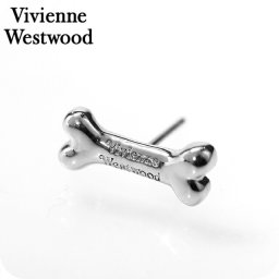 ヴィヴィアン ウエストウッド ピアス メンズ レディース ブランド Vivienne Westwood OTHO SINGLE STUD ロゴ スタッド 片耳用 6201035D 02W003