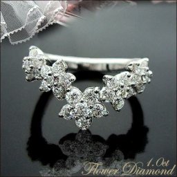 【完全無色透明Fカラー】K18YG/PG/WG【1.0ct】ダイヤモンドエタニティリング グラデーションエタニティ V字エタニティリング フラワーダイヤモンドリング ティアラリング [SIクラス F～Dカラー無色透明 GOOD～VERYGOOD] ハートアンドキューピット 王冠 記念日【送料無料】      LPR-1544B