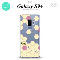 Galaxy S9+ ギャラクシー S9プラス SC-03K SCV39 専用 スマホケース カバー ハードケース ハニー クリア×紫 nk-s9p-1683[スマホ,スマホケース,スマホカバー,ケース,カバー,ジャケット]