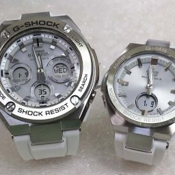 カシオ 恋人たちのGショック ペアウォッチ G-SHOCK BABY-G GST-W310-7AJF MSG-W200-7AJF 電波ソーラー 送料無料 国内正規品 記念日 誕生日 プレゼント お揃い ホワイト 白 クリスマス お祝い 結婚 婚約 20代 30代 40代 50代 カップル 夫婦