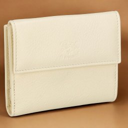 イルビゾンテ 二つ折り財布 メンズ レディース ブランド IL BISONTE SMW044PV0001 ホワイト