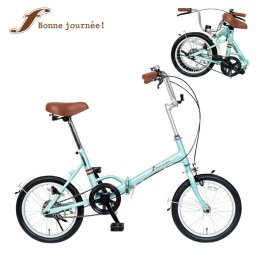 メーカー直送 16型折畳自転車 エフ SE6-200-2 内祝 快気祝い 結婚祝い お歳暮 父の日 香典返し 七五三 孫 両親 自宅   プレゼント 御礼 成人式 引越し お盆 お誕生日 ギフト 16インチのベーシックでおしゃれなスタイルの折畳自転車。ちょっとしたお買い物や近くのカフェへ。