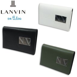 LANVIN en Bleu ランバンオンブルー ディアブロ 名刺入れ 519601