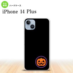 iPhone14 plsu iPhone14 plsu スマホケース 背面ケース ハードケース ハロウィン カボチャポイント 黒 2022年 10月発売 nk-i14pl-412