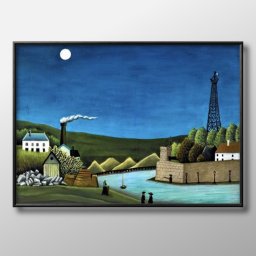 アンリ ルソー A3 サイズ ポスター アート おしゃれ 絵画 インテリア 北欧 イラスト マット紙 艶消し アートパネル 額 フレーム デザイン 壁掛け ギフト 新築祝い ディスプレイ 引越し祝い　新生活　空間デザイン 