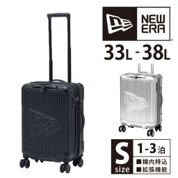 ニューエラ スーツケース キャリーケース ハード 旅行 小型 33L～38L 1泊～3泊 Sサイズ NEWERA ホイールキャリーケース スモール メンズ レディース 送料無料 誕生日プレゼント ギフト 【正規代理店】